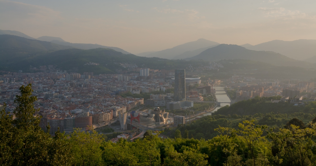 Vyhlídka na Bilbao