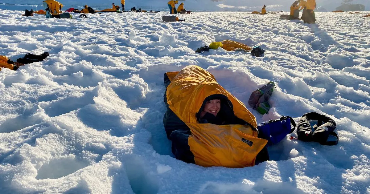 Saco de dormir para invierno