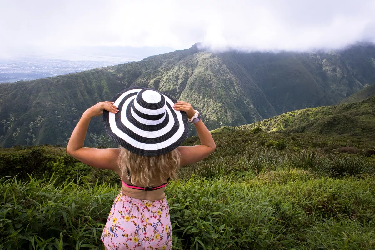 Waihe'e Ridge Trail in Maui, Hawaii