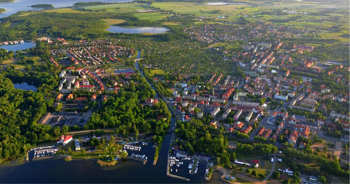 Mazurská jezera v Polsku