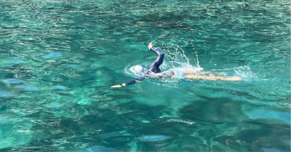 Vacaciones de natación