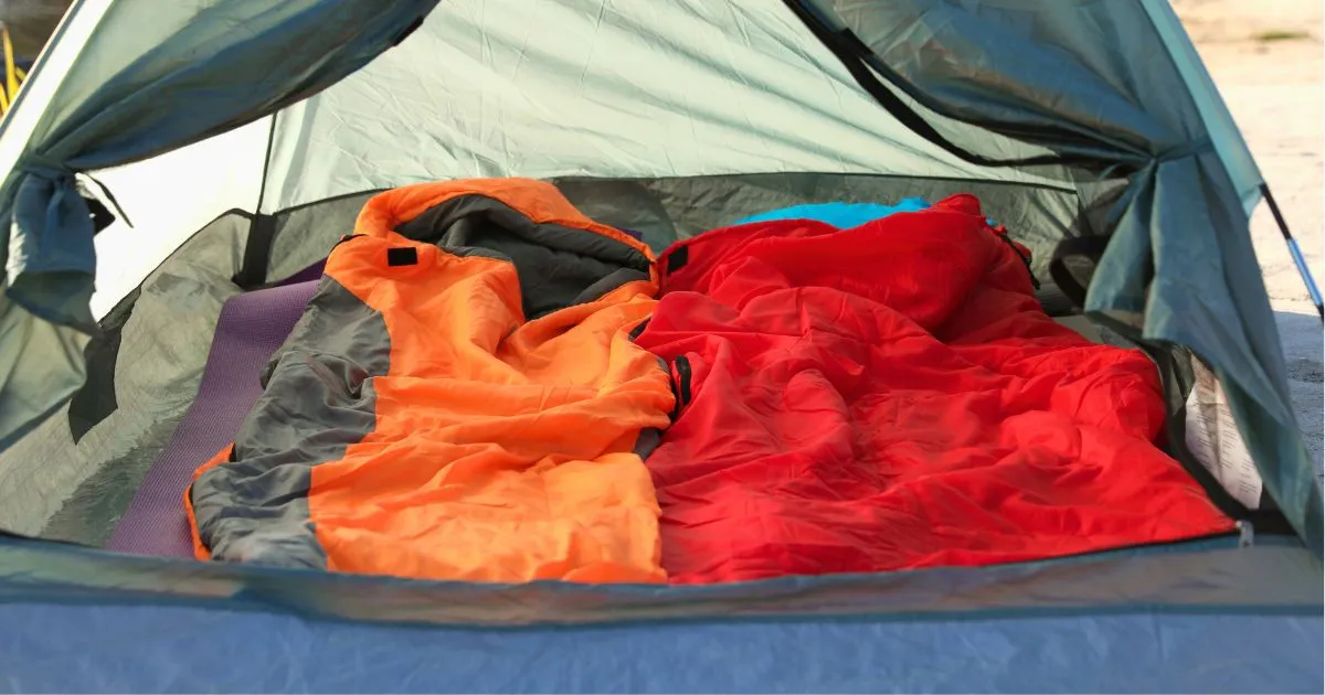 Materiales de los sacos de dormir de invierno