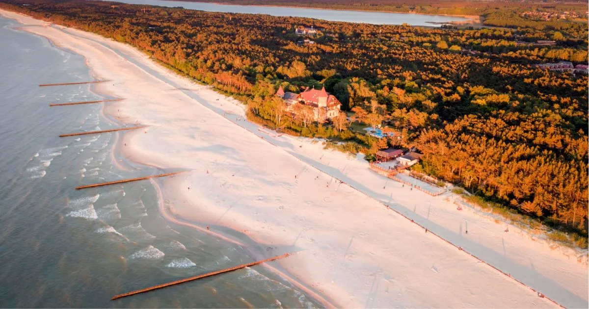 Pláž Międzywodzie