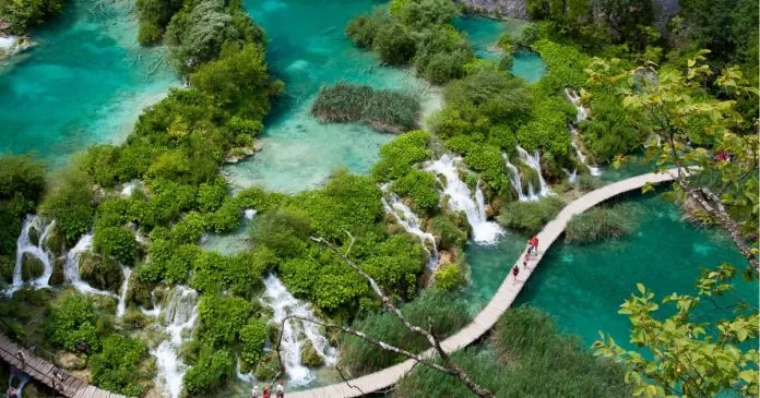 Plitvická jezera – Chorvatsko