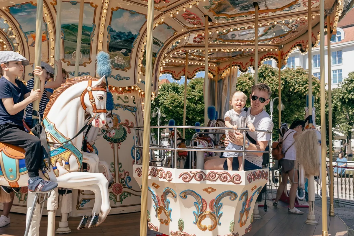 Sopoty, Poľsko: 13 tipov, čo vidieť a robiť 9 Kolotoč pre deti Sopoty