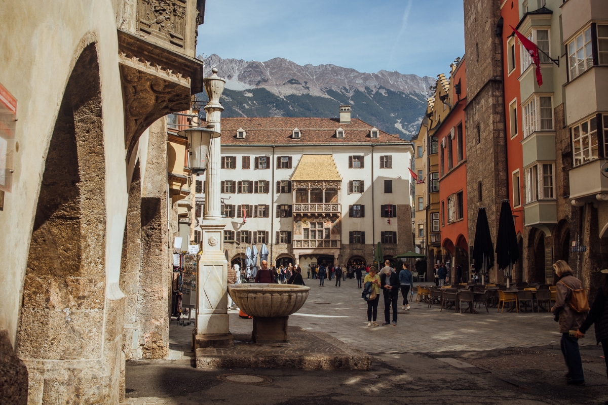Goldenes Dachl památky co vidět v innsbrucku