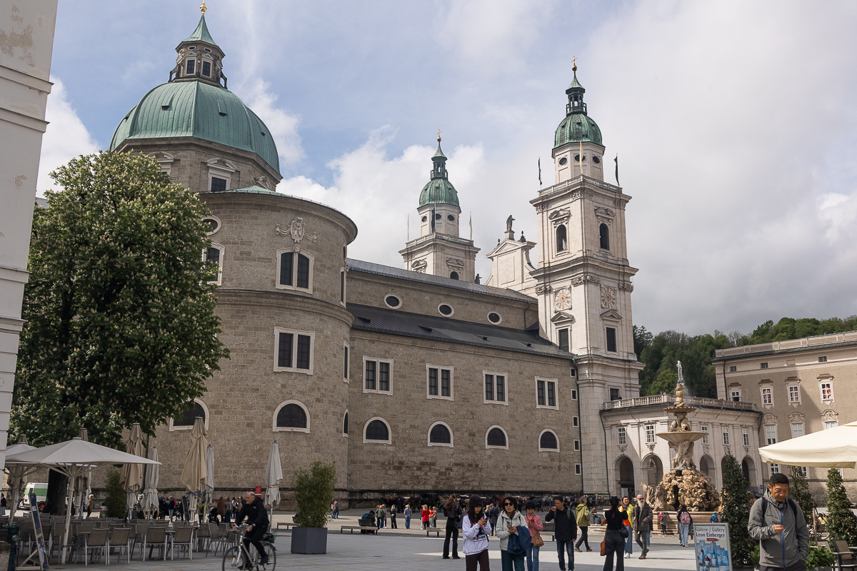 Barokní katedrála Salzburger Dom