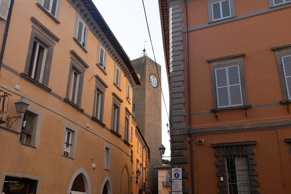 Vista desde la Torre del Moro en Orvieto