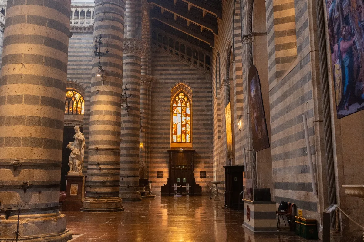 Calles del centro histórico de Orvieto