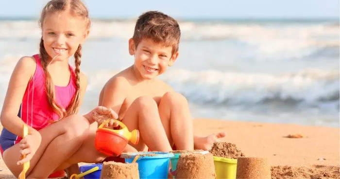 Dovolená u moře s dětmi