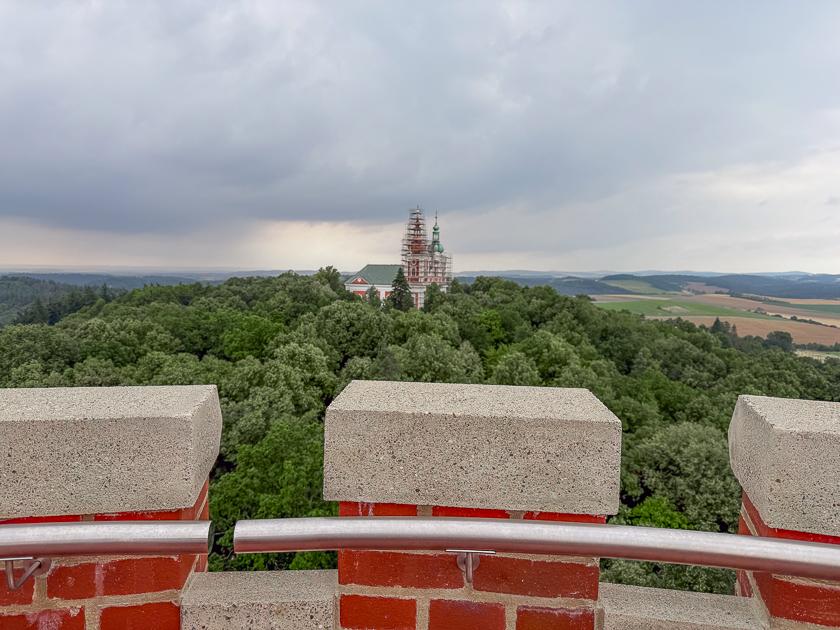Poutní kostel v Krnově je momentálně v rekonstrukci