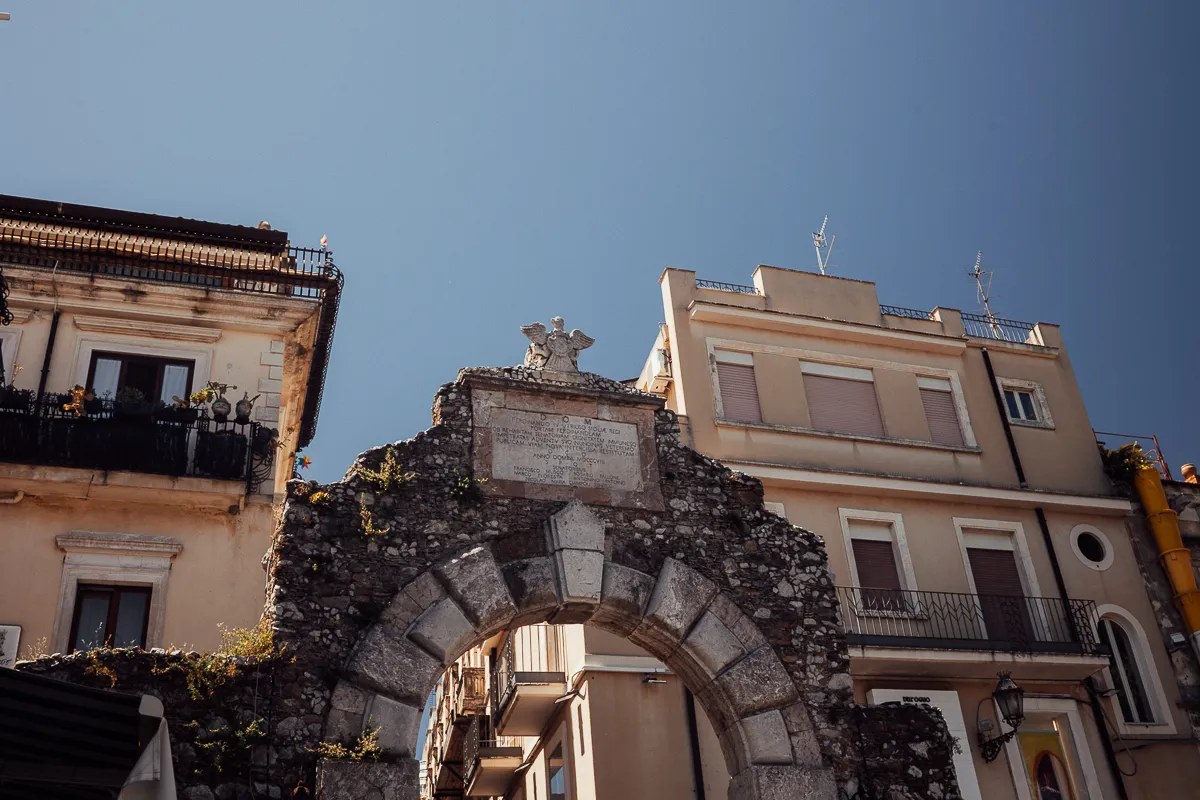 Corso Umberto I Taormina památky