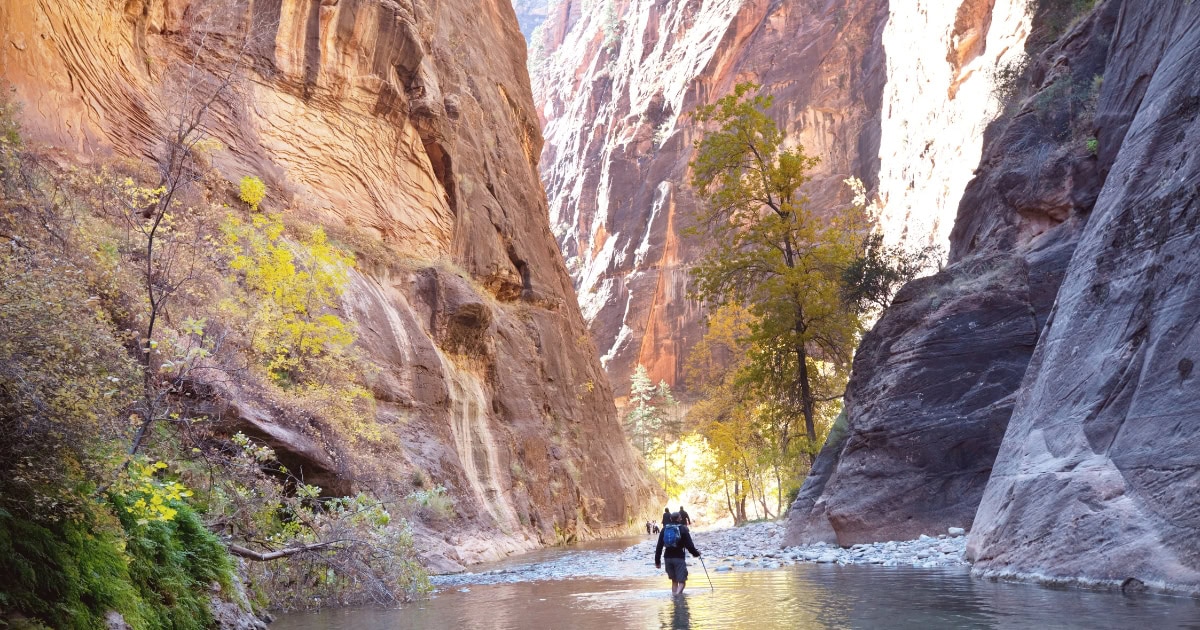 Národní park Zion, Utah: 8 tipů, co vidět a dělat 4 Zion The Narrows