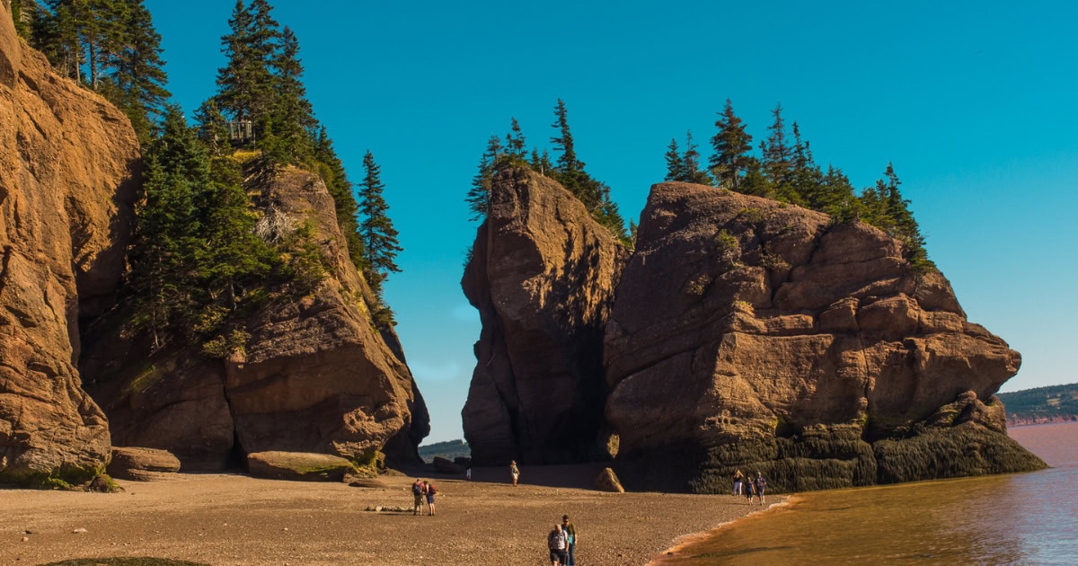 Hopewell Rocks Provincial Park - Bay of Fundy