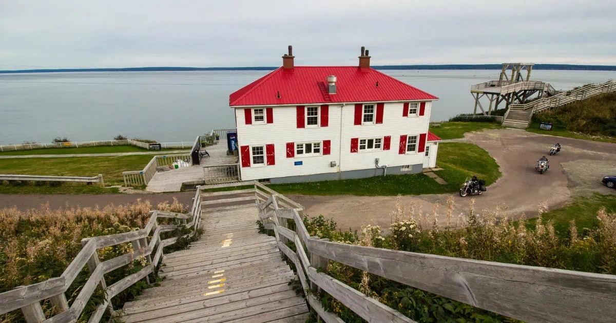 Cape Enrage, Bay of Fundy, Nový Brunšvik