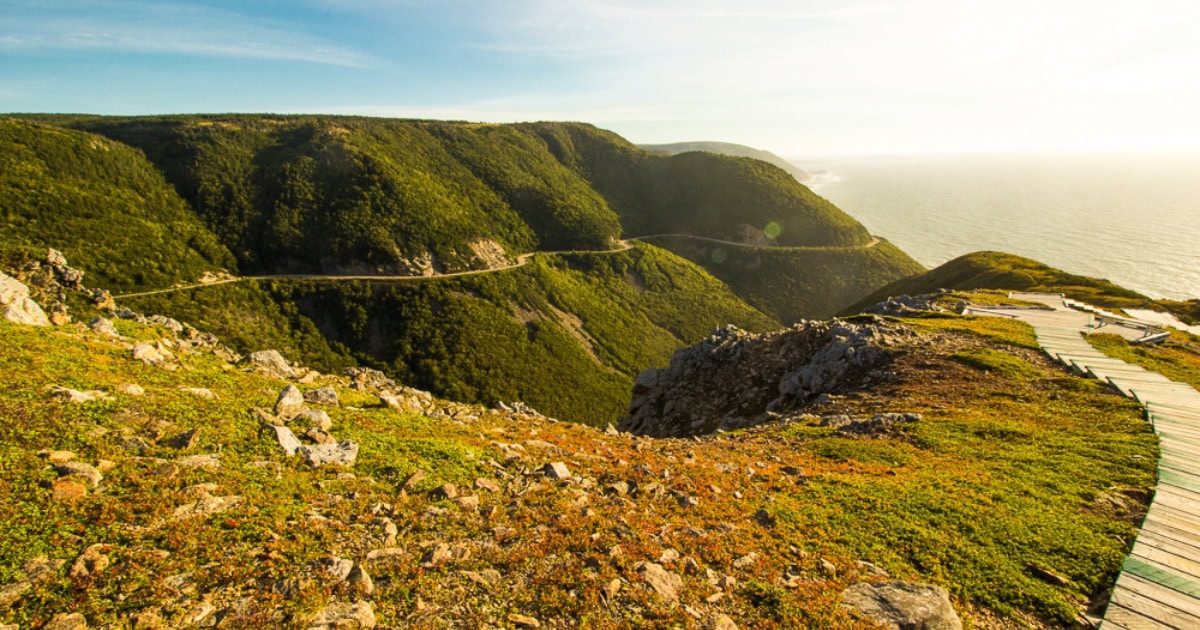 Skyline Trail, Cape Breton, Nové Skotsko