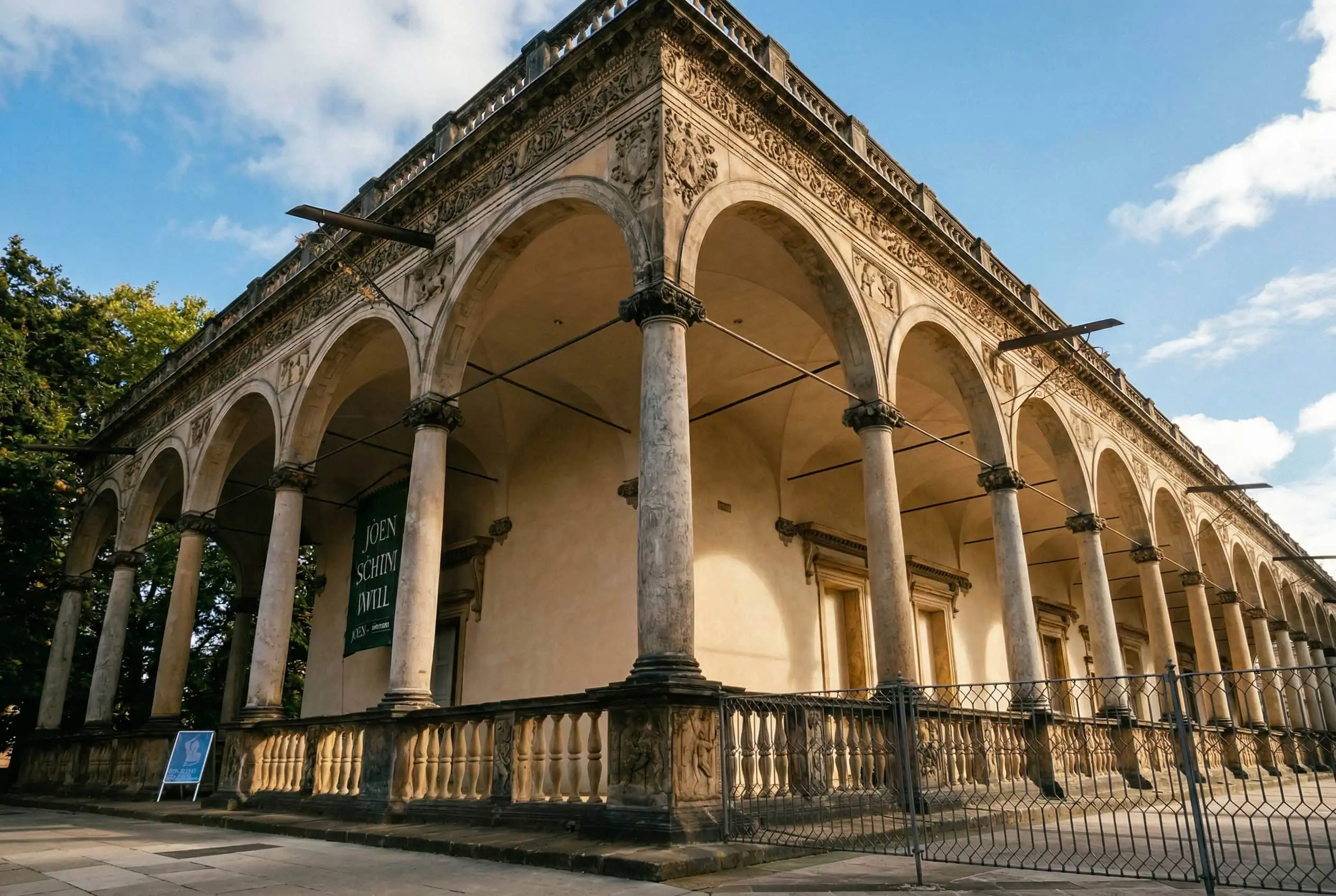 Belvédère de la reine Anne dans le Jardin Royal du Château de Prague
