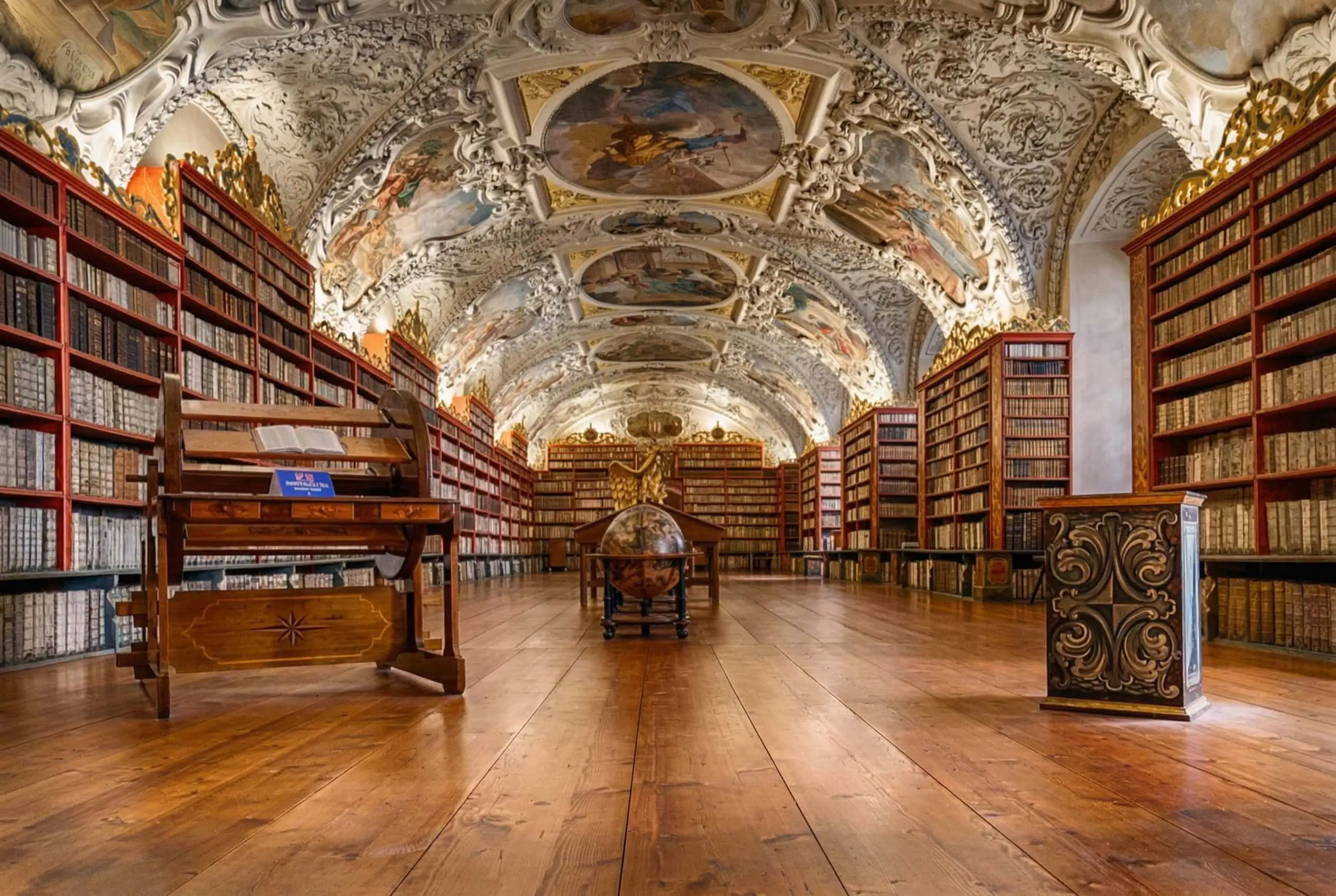 Monastère de Strahov près du Château de Prague