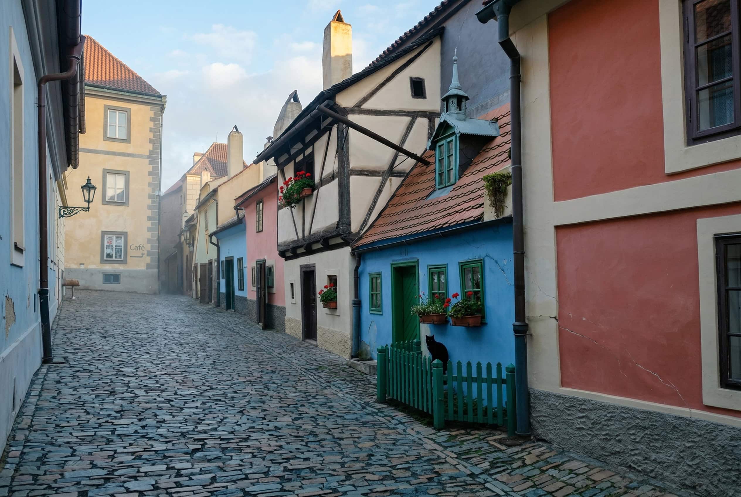 Zlatá ulička na Pražském hradě