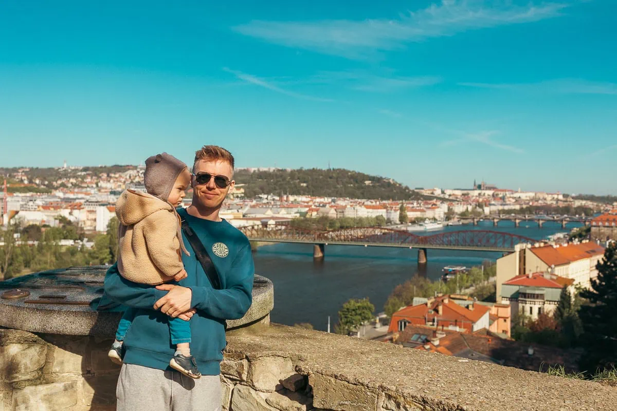 Výhled z Vyšehradu