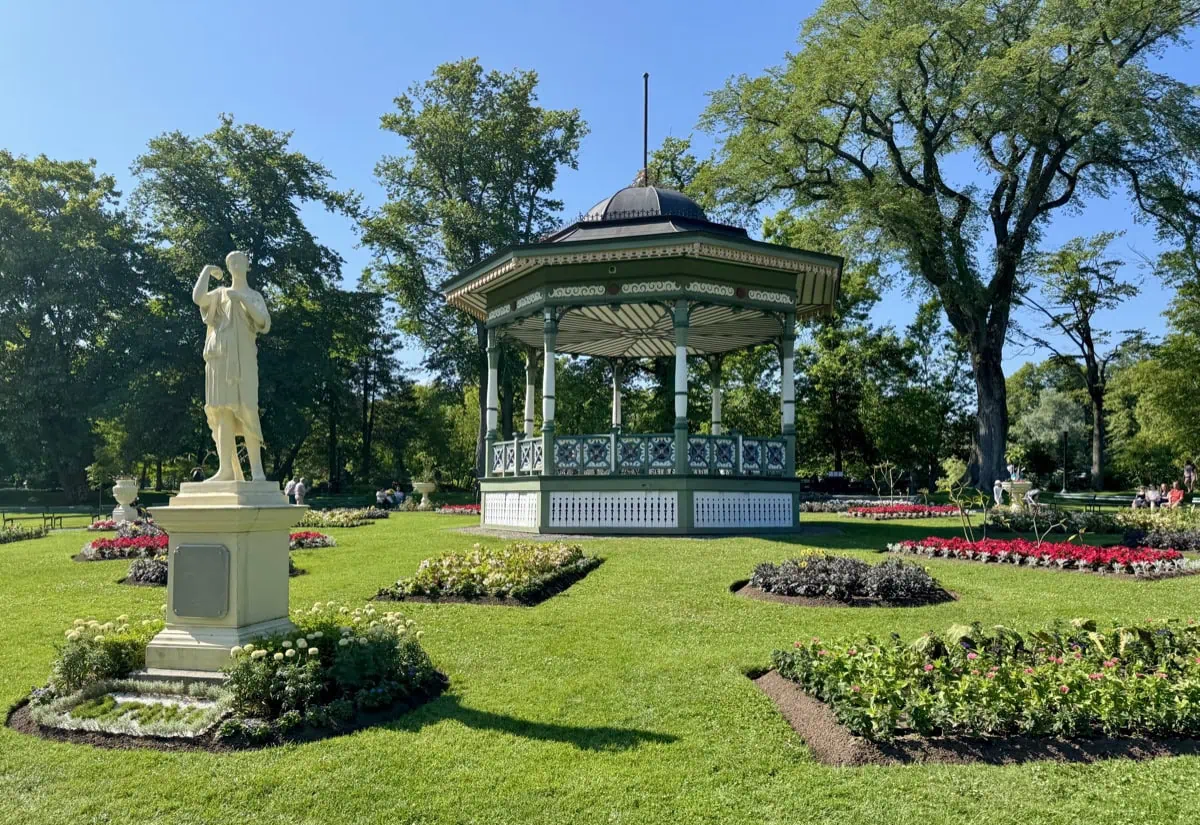 Gazebo vittoriano negli Halifax Public Gardens