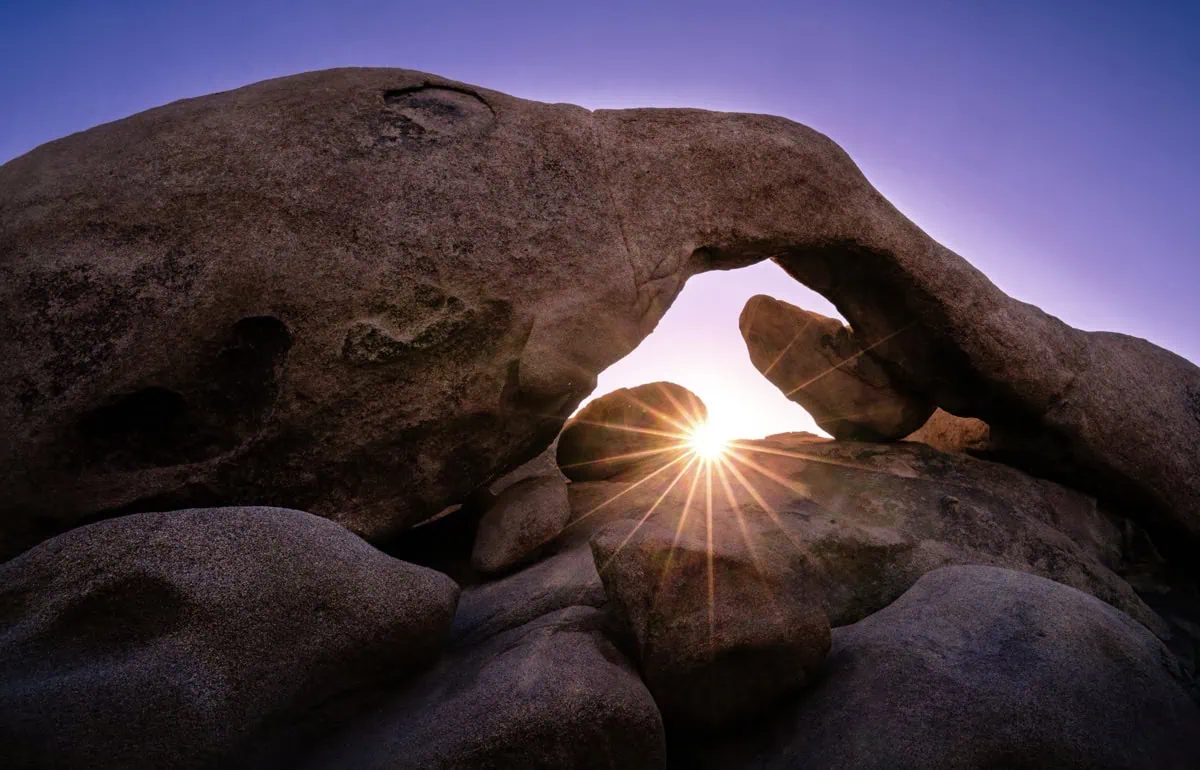 Arco di roccia naturale Arch Rock