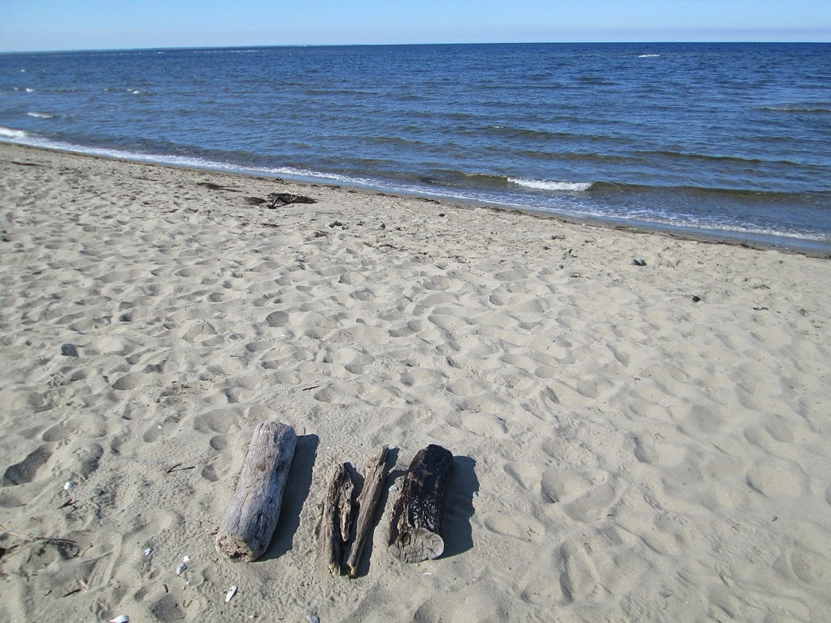 Kouchibouguac National Park, Nouveau-Brunswick : 15 choses à voir et à faire 2 Plage de sable de Kellys Beach avec lagune peu profonde dans le parc Kouchibouguac