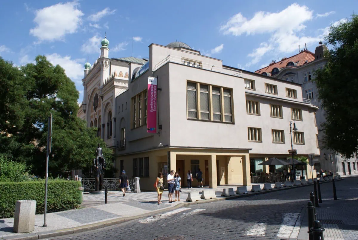 Maurská Španělská synagoga, součást Židovského muzea v Praze