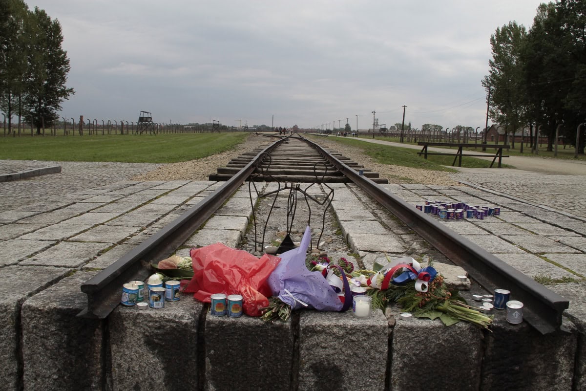 Auschwitz în Polonia: 21 de lucruri pe care trebuie să le știi înainte de vizită 2 Șinele care se termină în mijlocul lagărului de exterminare Auschwitz II Birkenau