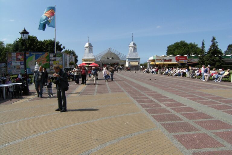 Promenada v Międzyzdrojach (Misdroy)
