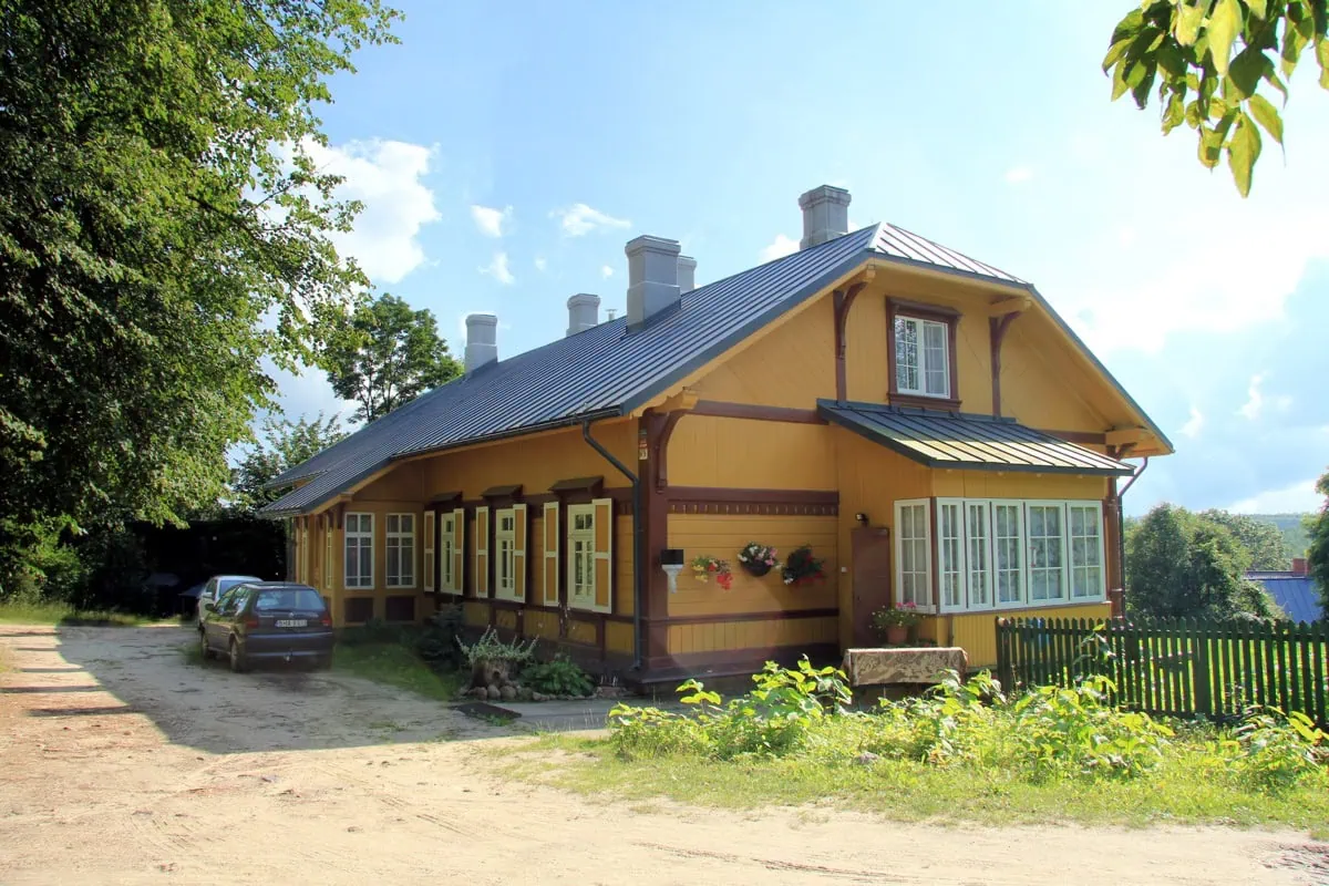 Palácový park v Bialowieze