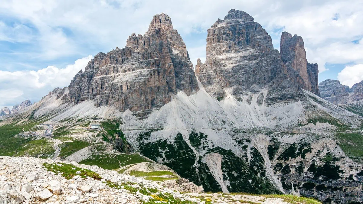 Via ferraty v Dolomitech pro začátečníky: 5 nejlepších tras 2 Drei Zinnen z jihu - oblast Sentiero Bonacossa