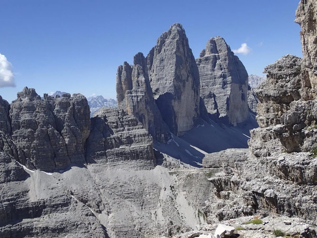 Via ferraty v Dolomitech pro začátečníky: 5 nejlepších tras 4 Klettersteig Innerkofler-De Luca v Sextenskych Dolomitech