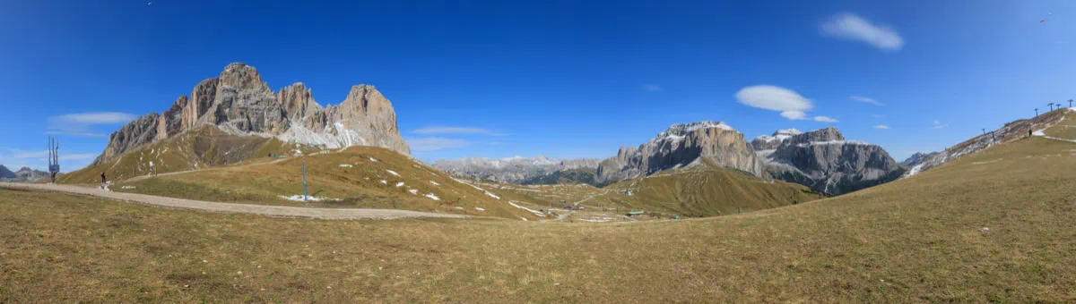 Via ferraty v Dolomitech pro začátečníky: 5 nejlepších tras 6 Sassolungo (Langkofel) ze Sella pasu