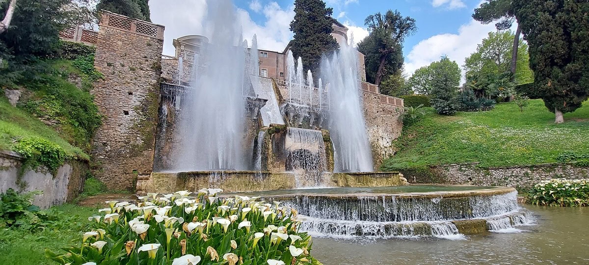 Výlet do Tivoli z Říma: 12 tipů, co vidět a dělat 7 Varhanní fontána (Fontana dell'Organo) ve Villa d'Este v Tivoli