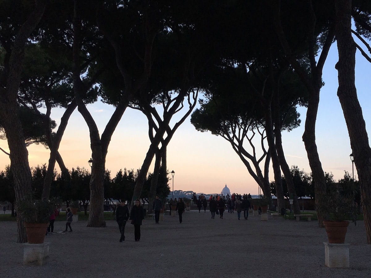 Cazare Roma Italia: cele mai bune cartiere după tipul de călătorie 9 Grădina de portocali Giardino degli Aranci de pe Aventin