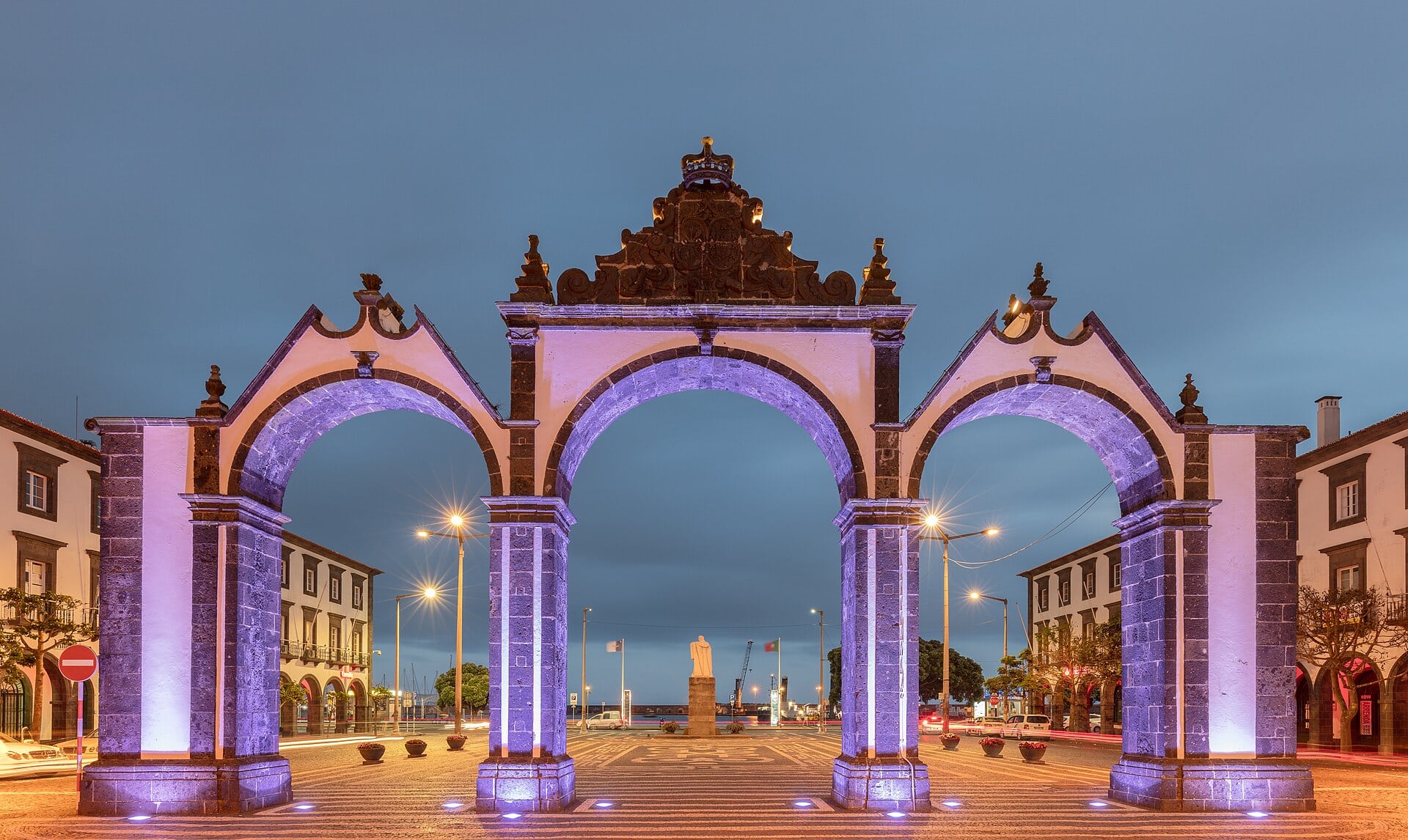 Uličky hlavního města Ponta Delgada