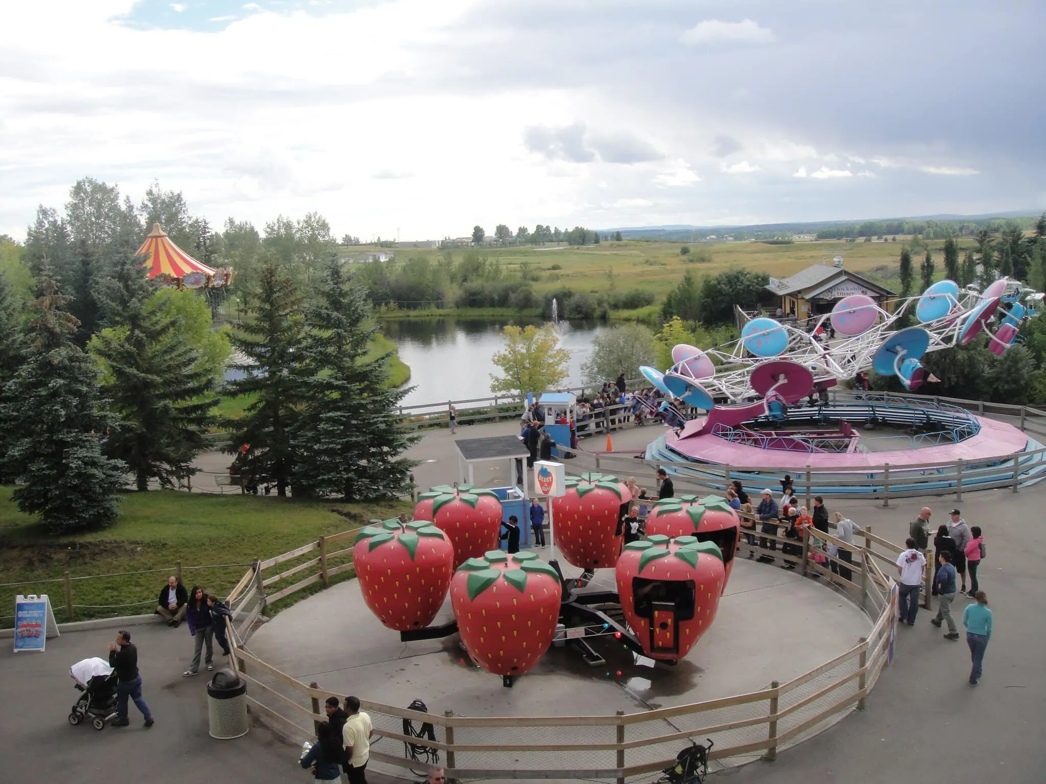 Calaway Park — největší zábavní park v západní Kanadě