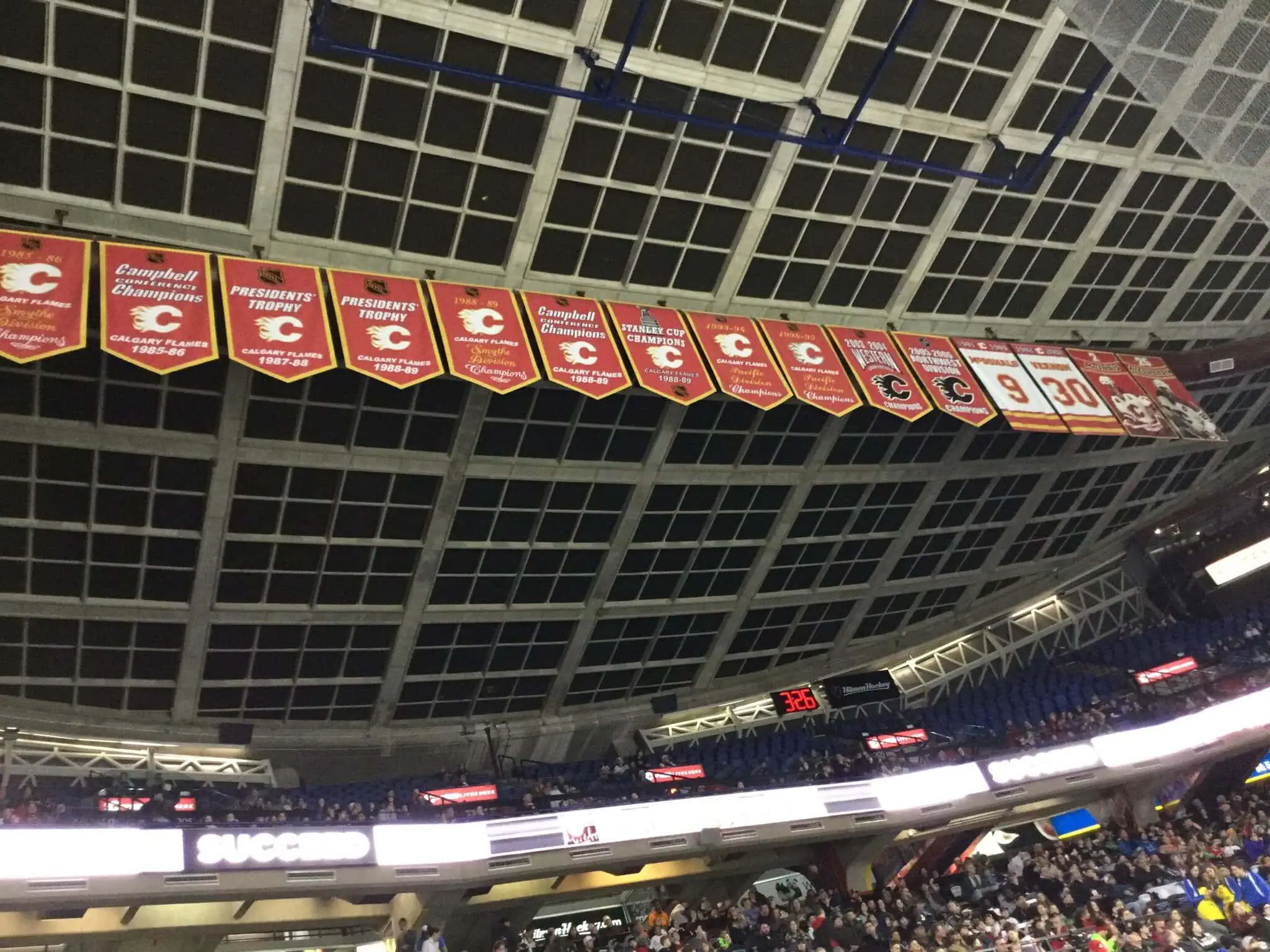 Scotiabank Saddledome — domácí stadion Calgary Flames