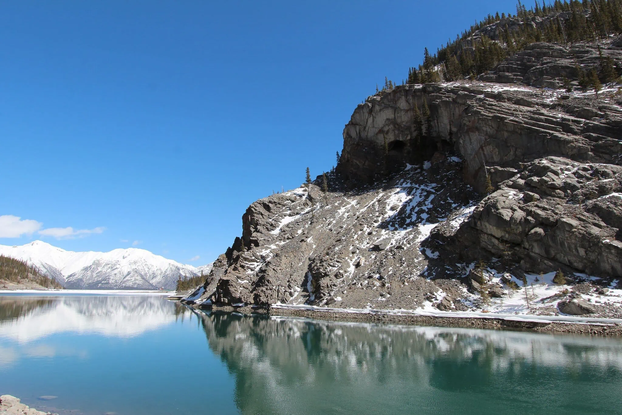 Dusty Smith-Dorrien road near Spray Lakes Provincial Park