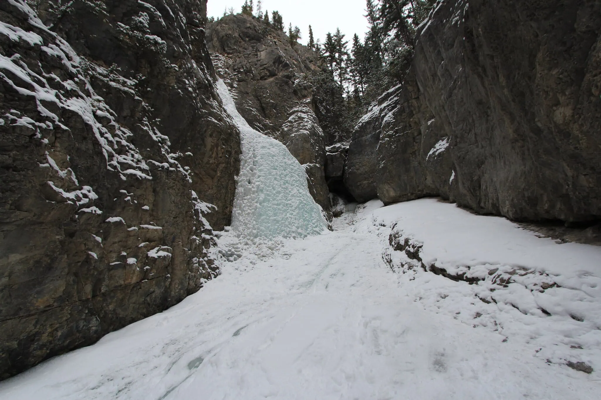Grotto Canyon near Canmore
