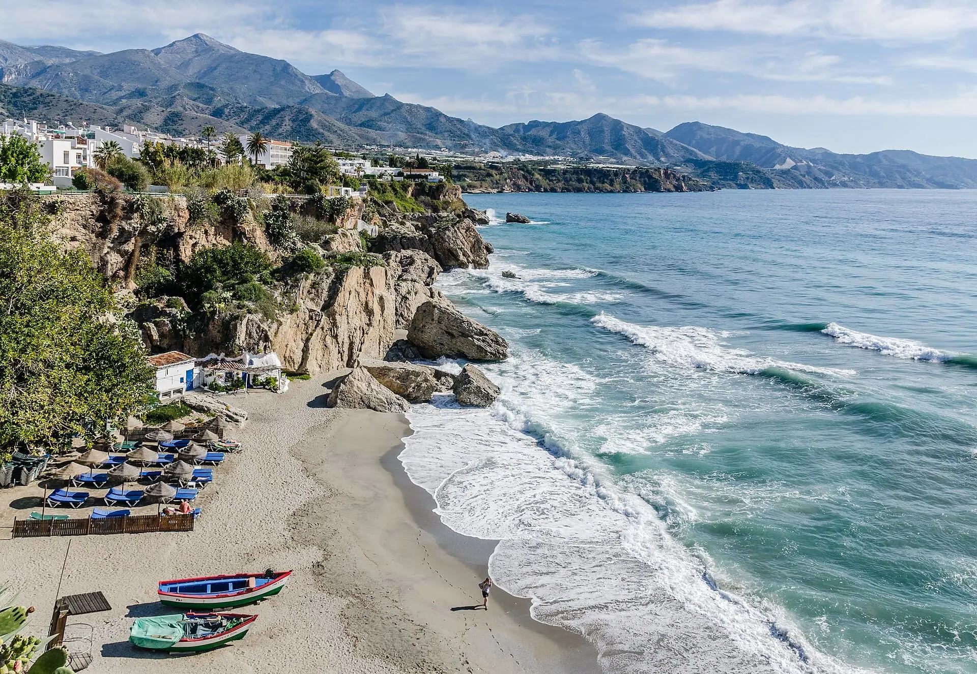 Nerja a ikonický Balcón de Europa