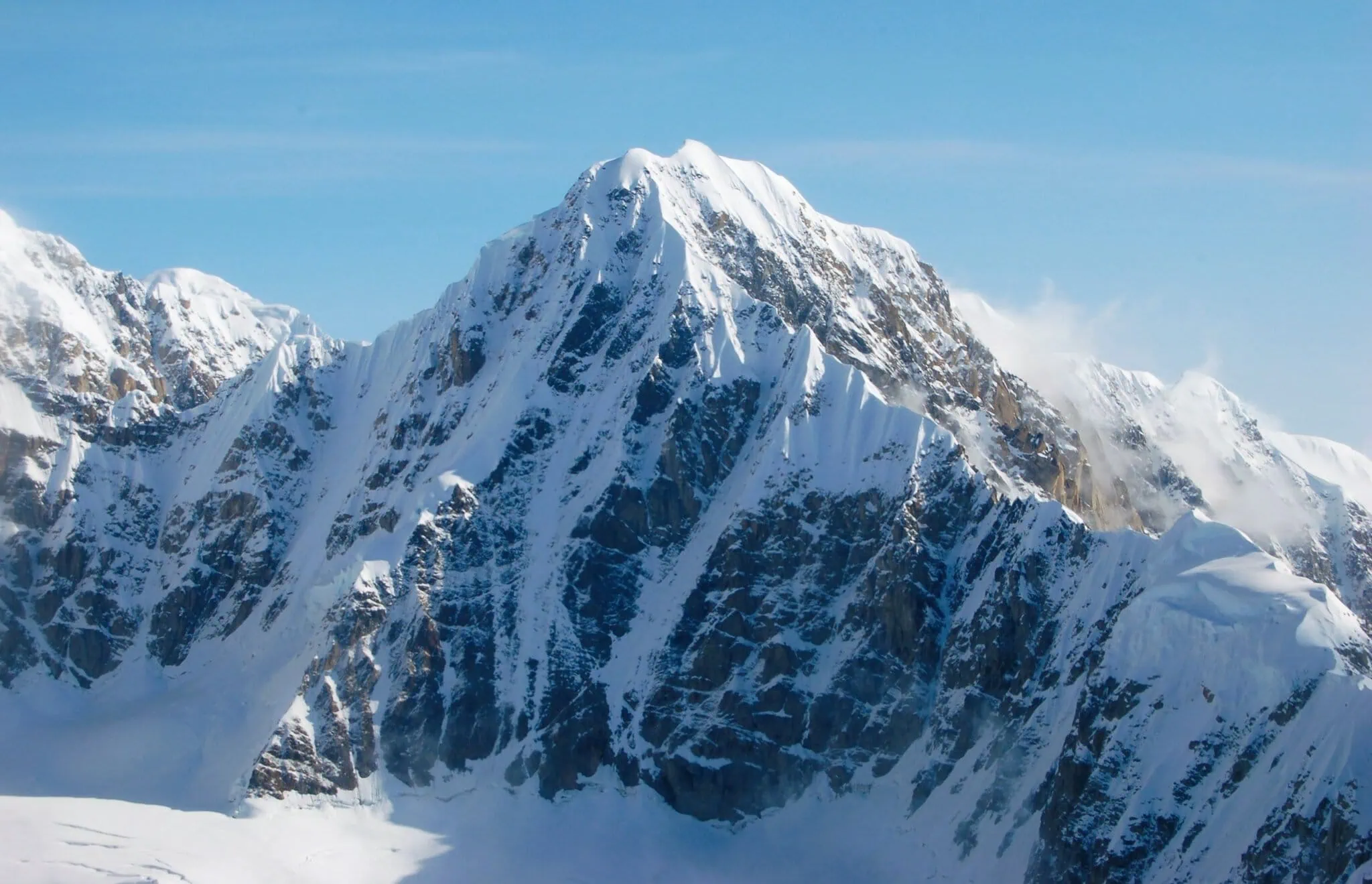 Vyhlídkový let k Denali nad ledovcem Kahiltna