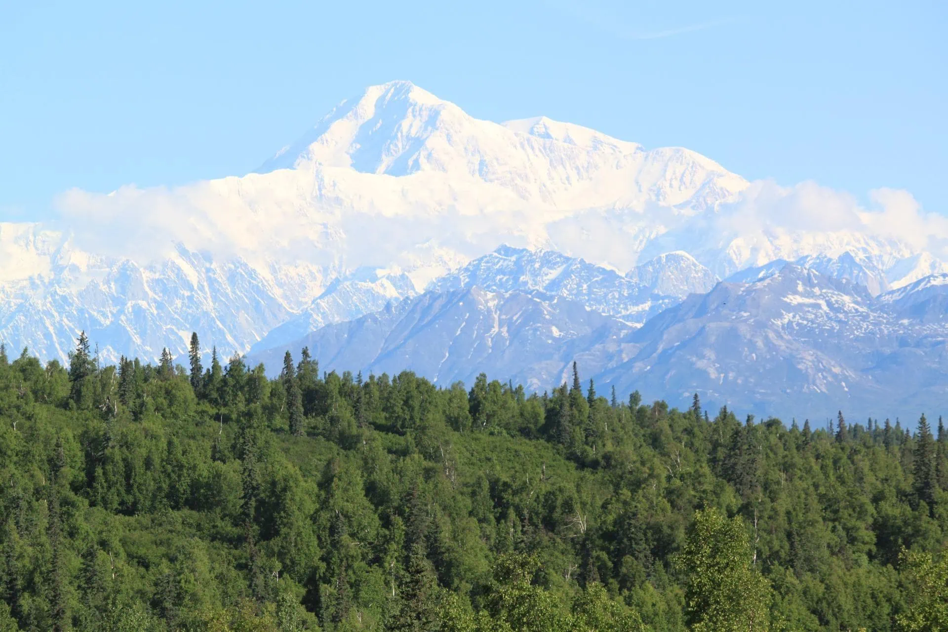 Mount Denali, der höchste Berg Nordamerikas