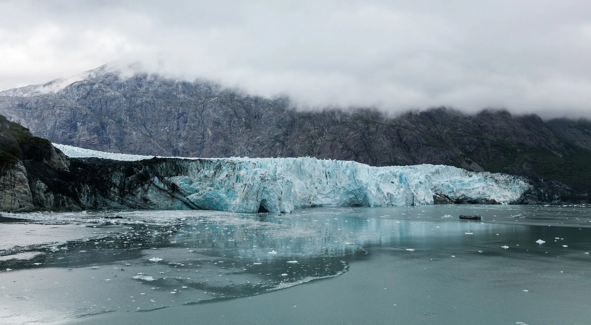 Margerie Glacier in Glacier Bay National Park, an iconic ice wall