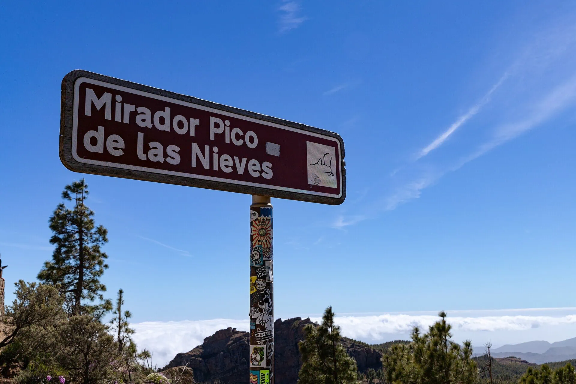 Pico de las Nieves a nejvyšší bod ostrova