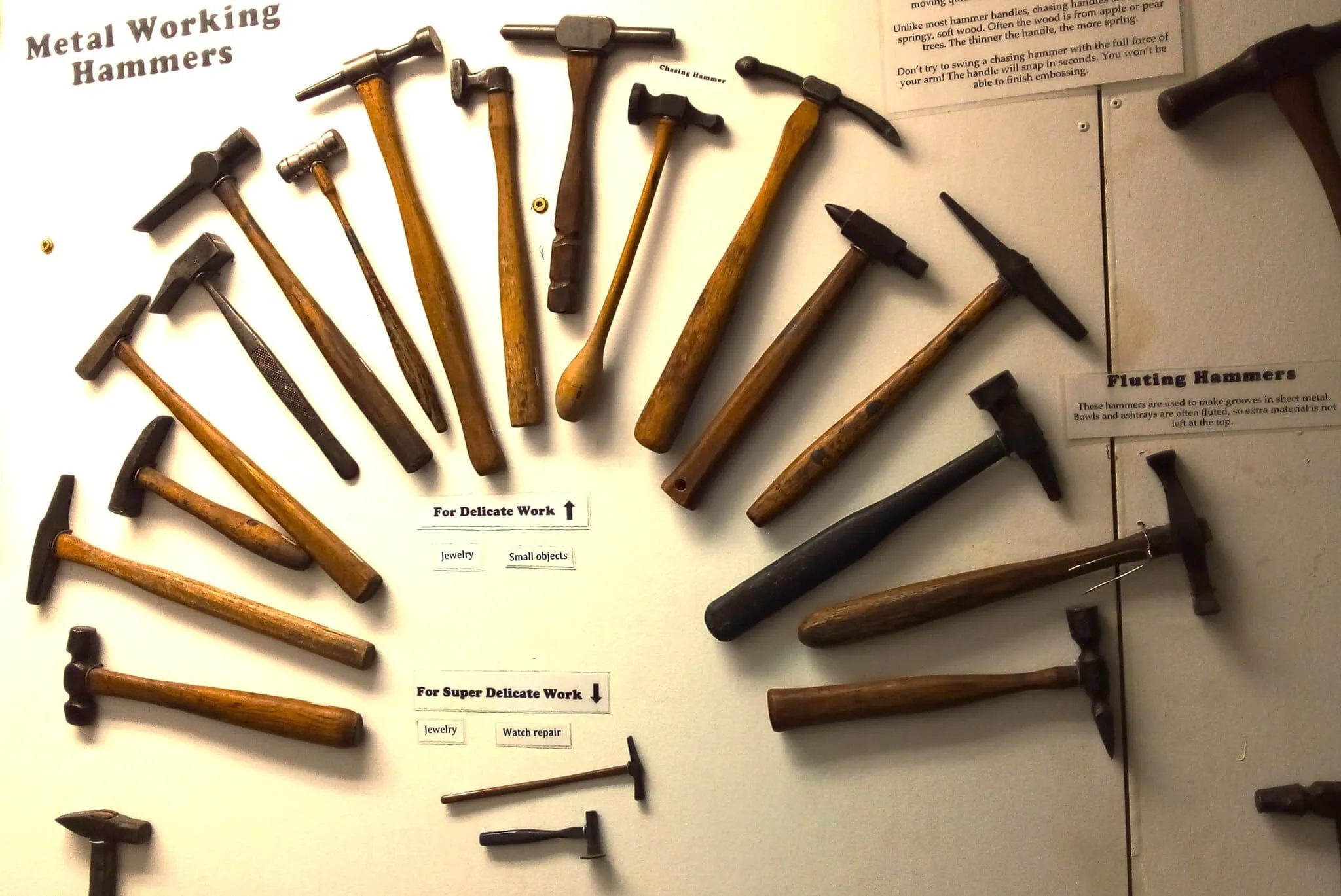 Exposities in het Hammer Museum in Haines, een wereldunicum