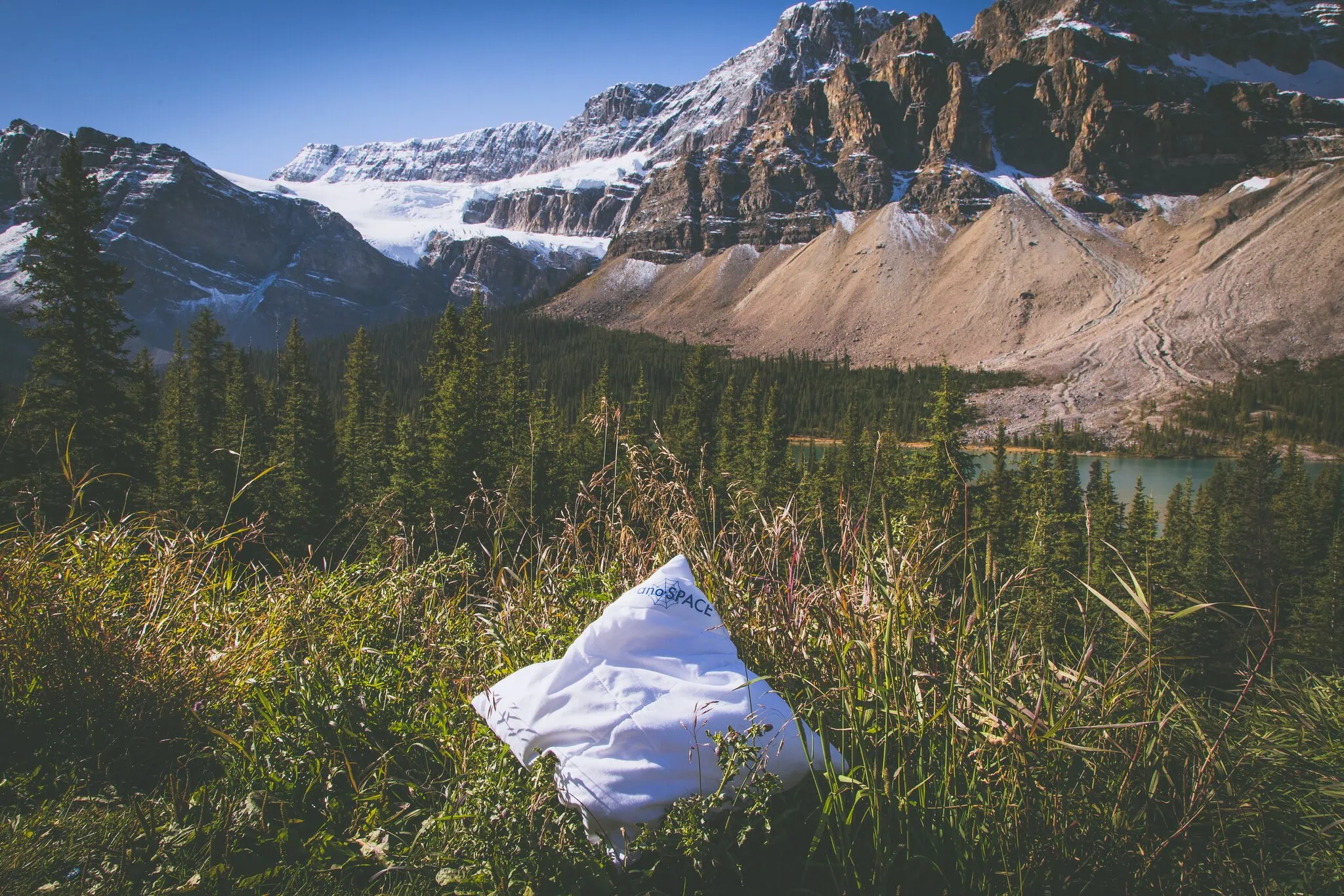 Crowfoot Glacier above Bow Lake