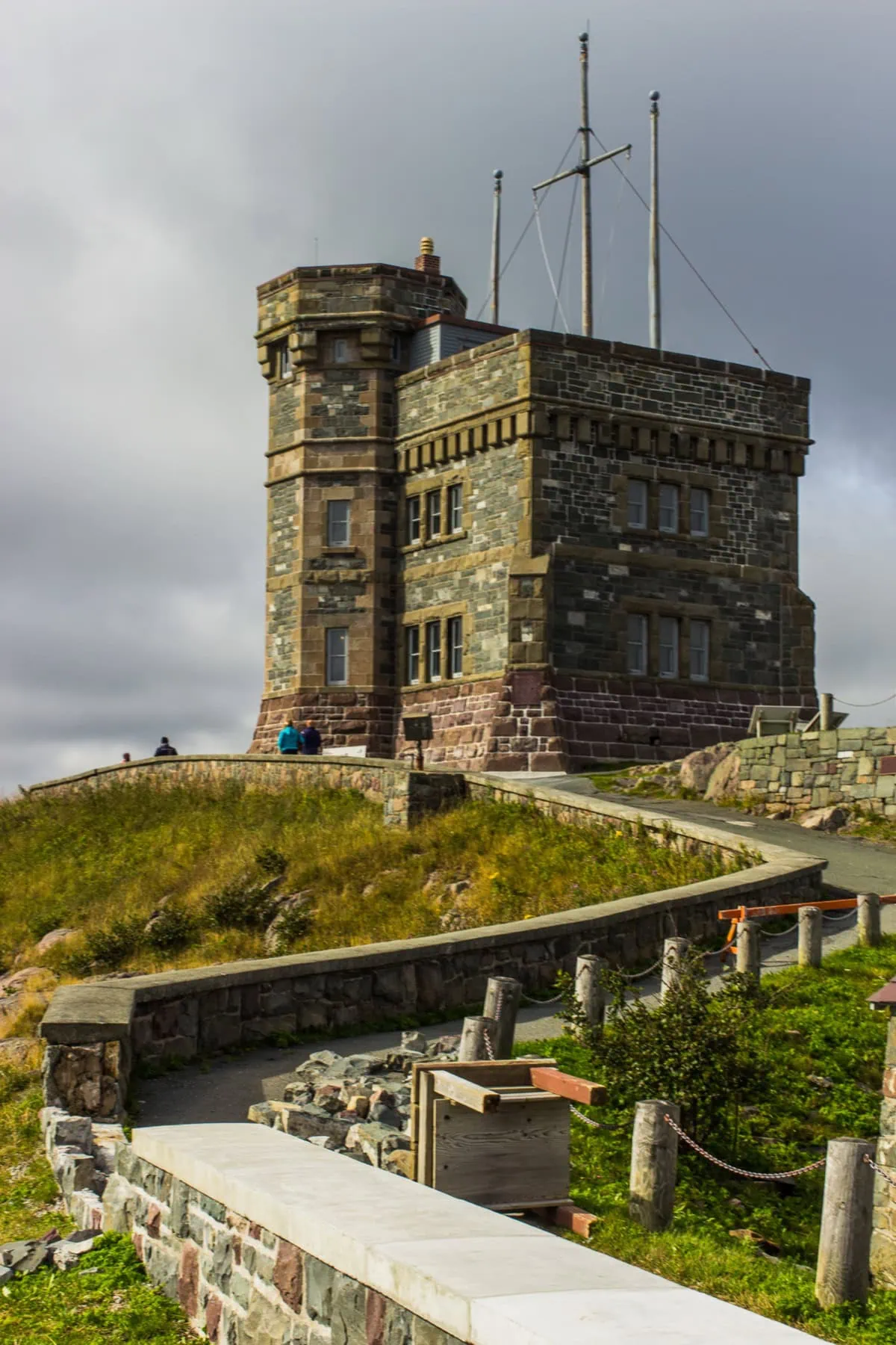 La torre in pietra Cabot Tower su Signal Hill a St. John's