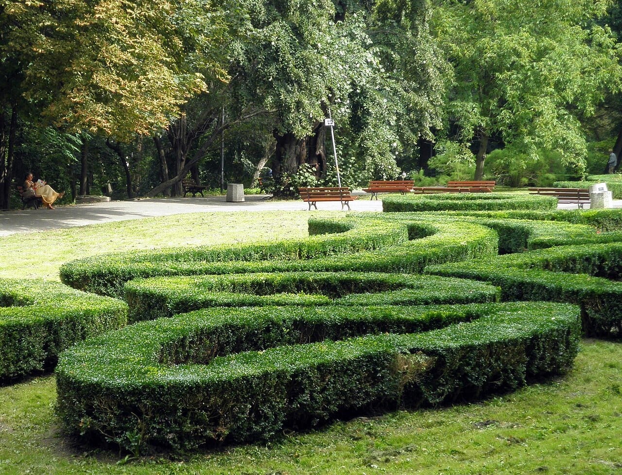 Lublin, Polsko: 15 tipů, co vidět a dělat v multikulturní perle 17 Park Saska Kępa (Ogród Saski) v Lublinu s alejemi a pěšinami